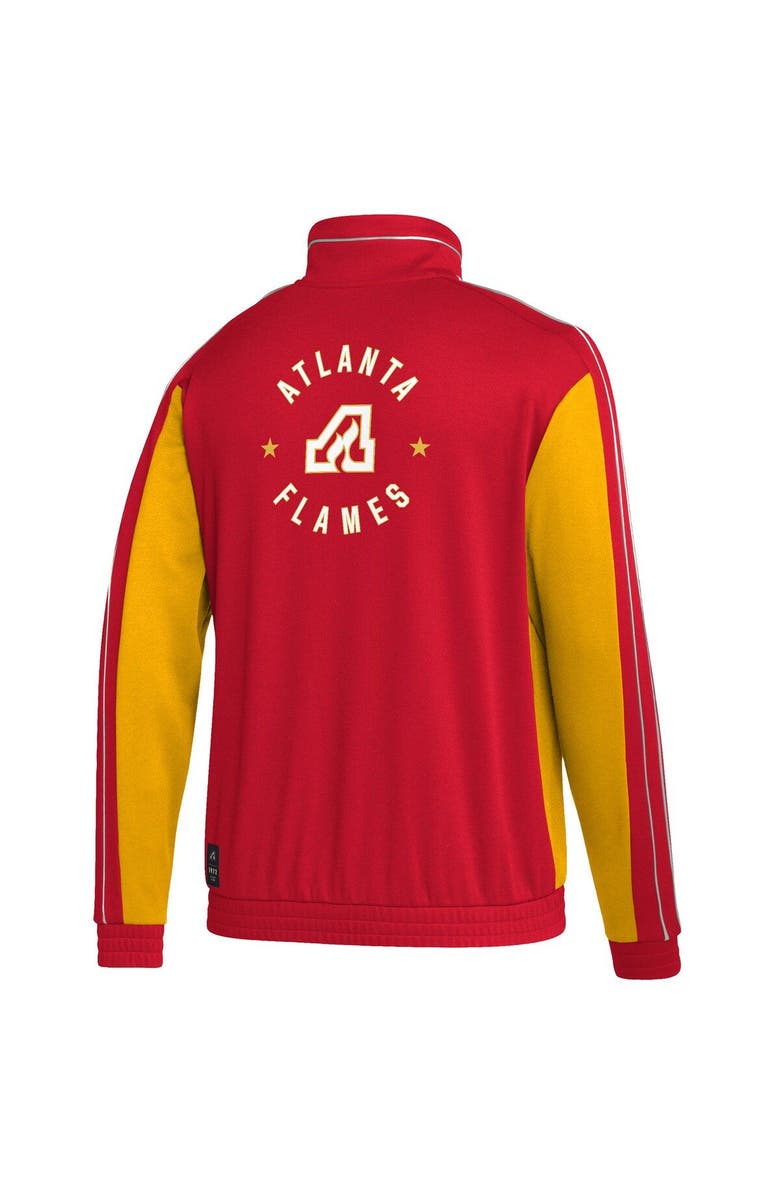 adidas Men's adidas Red Atlanta Flames Team Classics Half-Zip Jacket, Alternate, color, 
