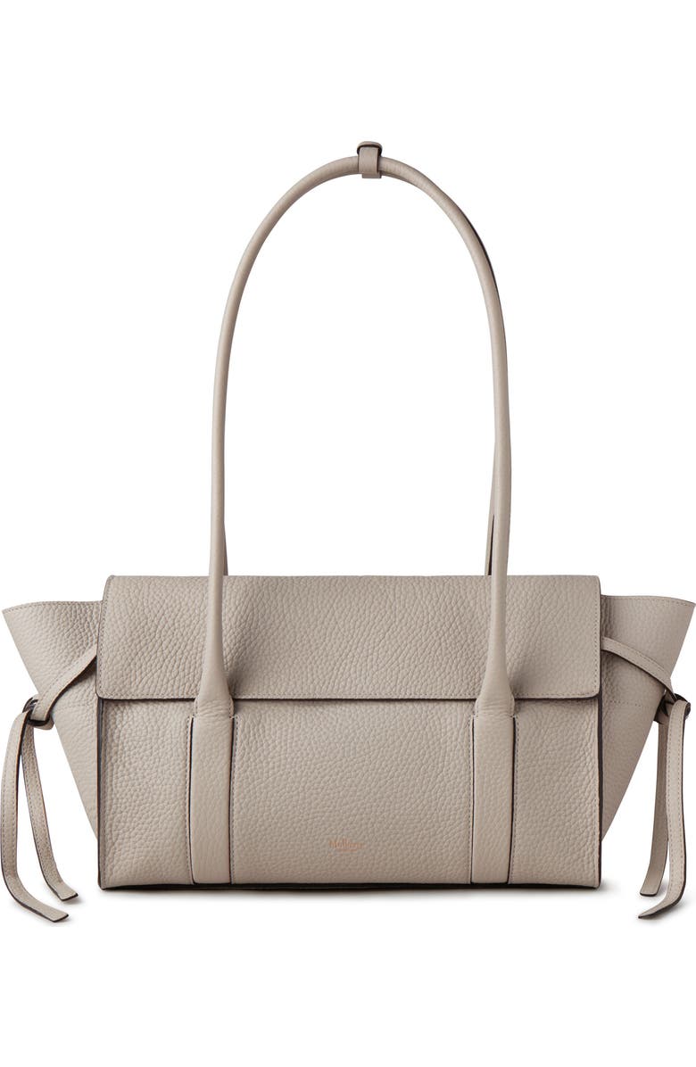 Mulberry Small Soft Bayswater Leather Satchel, Main, color, Chalk