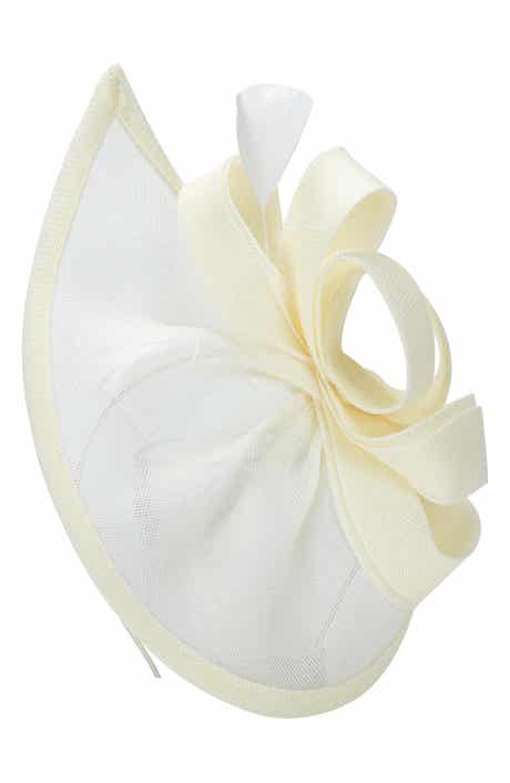 San Diego Hat Mesh Fascinator with Feathers