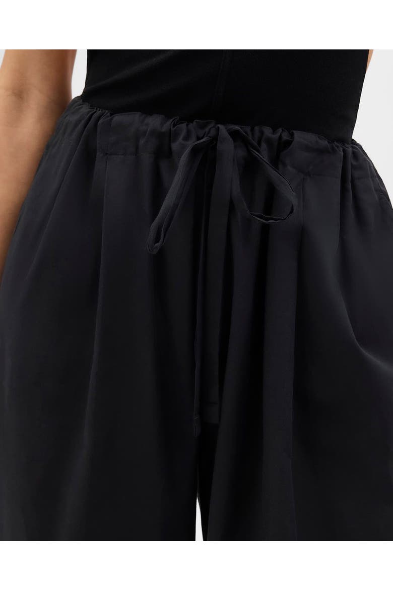 Voile Drawcord Pant, Alternate, color, Black