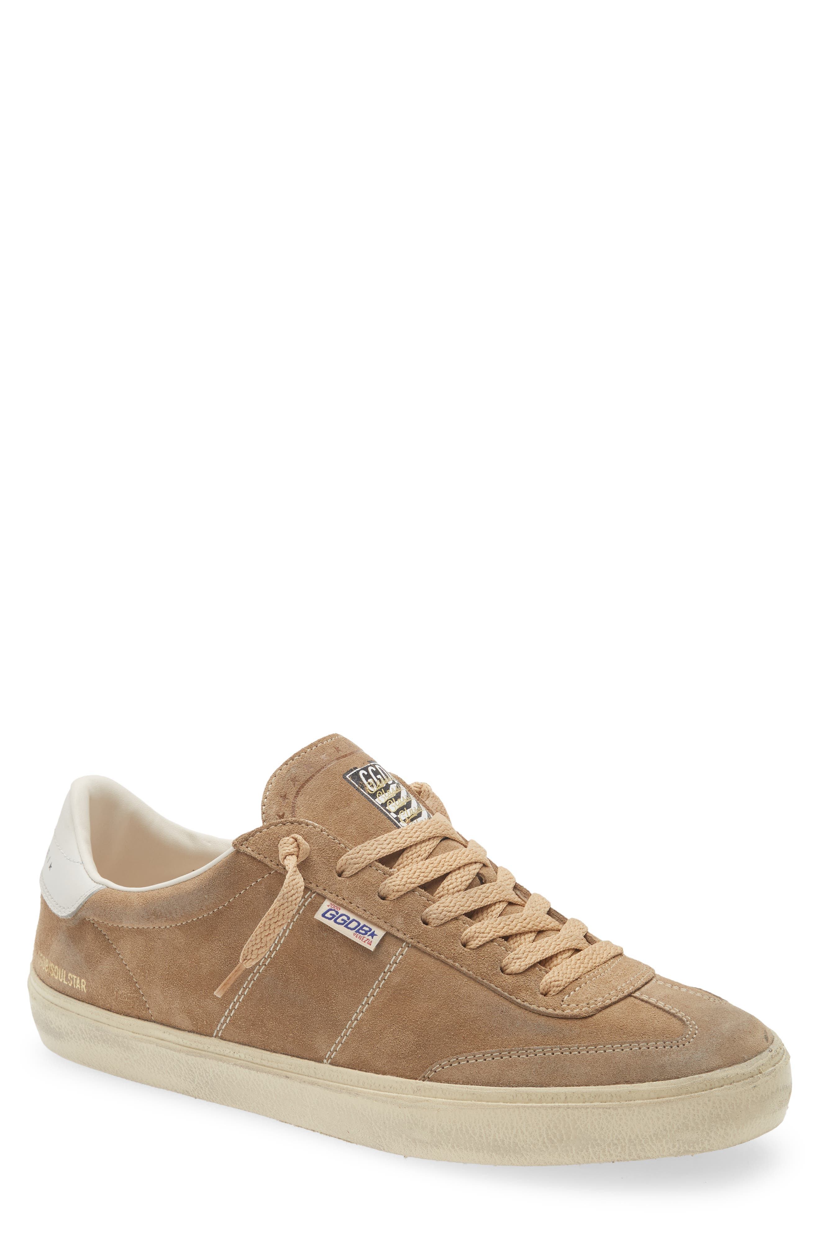 Golden Goose Soul Star Low Top Sneaker, Main, color, Tobacco/ White/ Milk