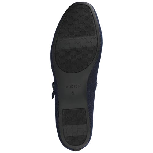 Birdies The Hummingbird Mary Janes Denim In Blue