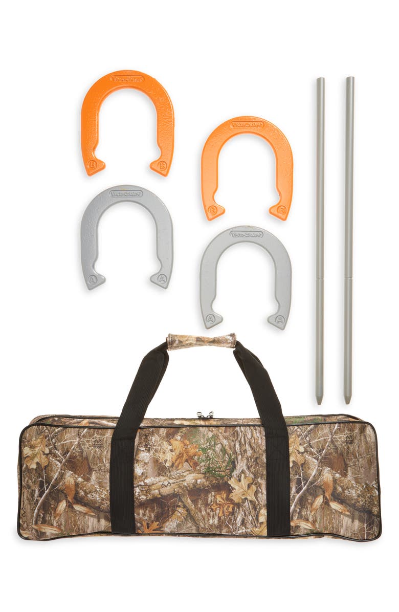 POOLCANDY RealTree Metal Horseshoe Set, Main, color, Camo