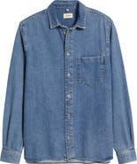 DL1961 Dominick Cotton & Lyocell Denim Button-Up Shirt