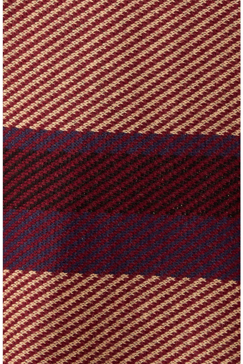 Plaid Jacquard Turtleneck Poncho, Alternate, color, CARAMEL MULTI