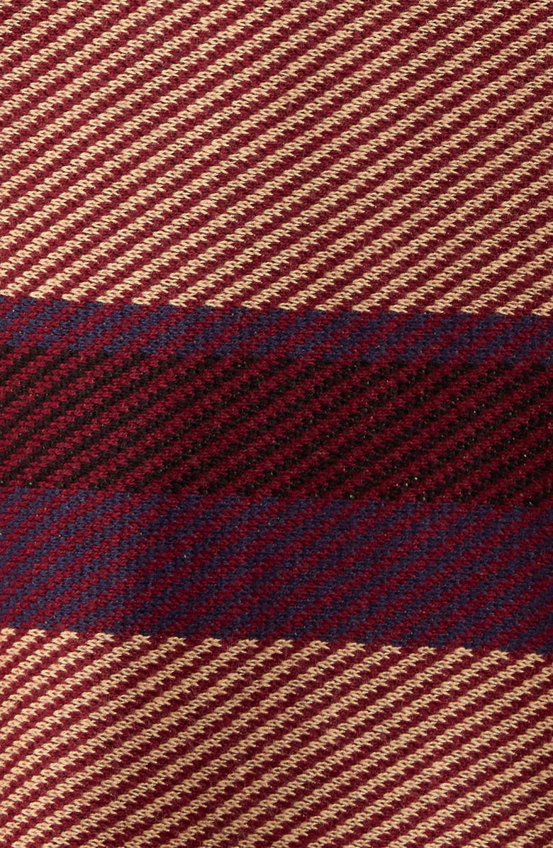 Jones New York Plaid Jacquard Turtleneck Poncho, Alternate, color, Caramel Multi