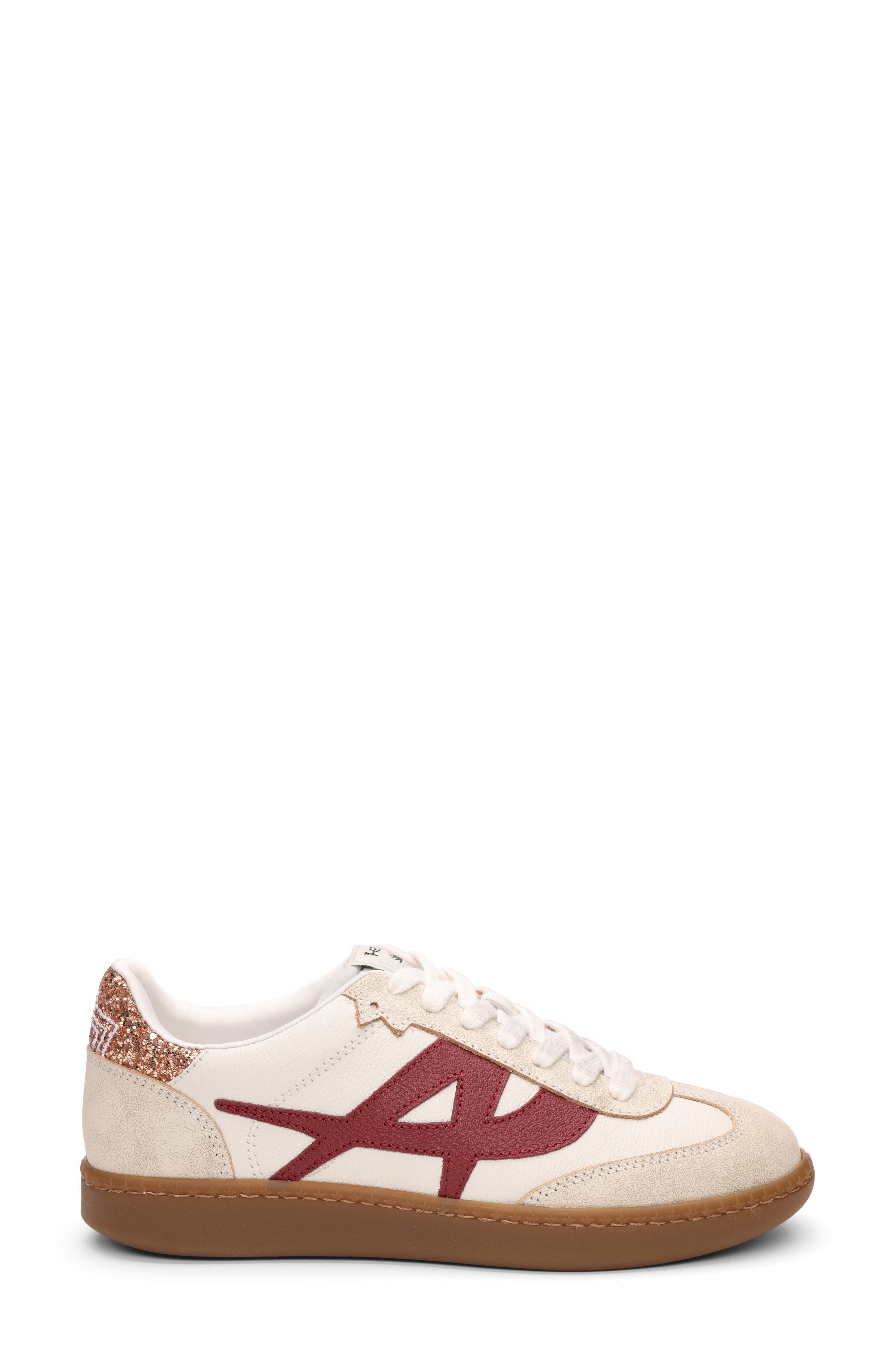 Ash Sunset Sneaker, Alternate, color, Beige/ Red