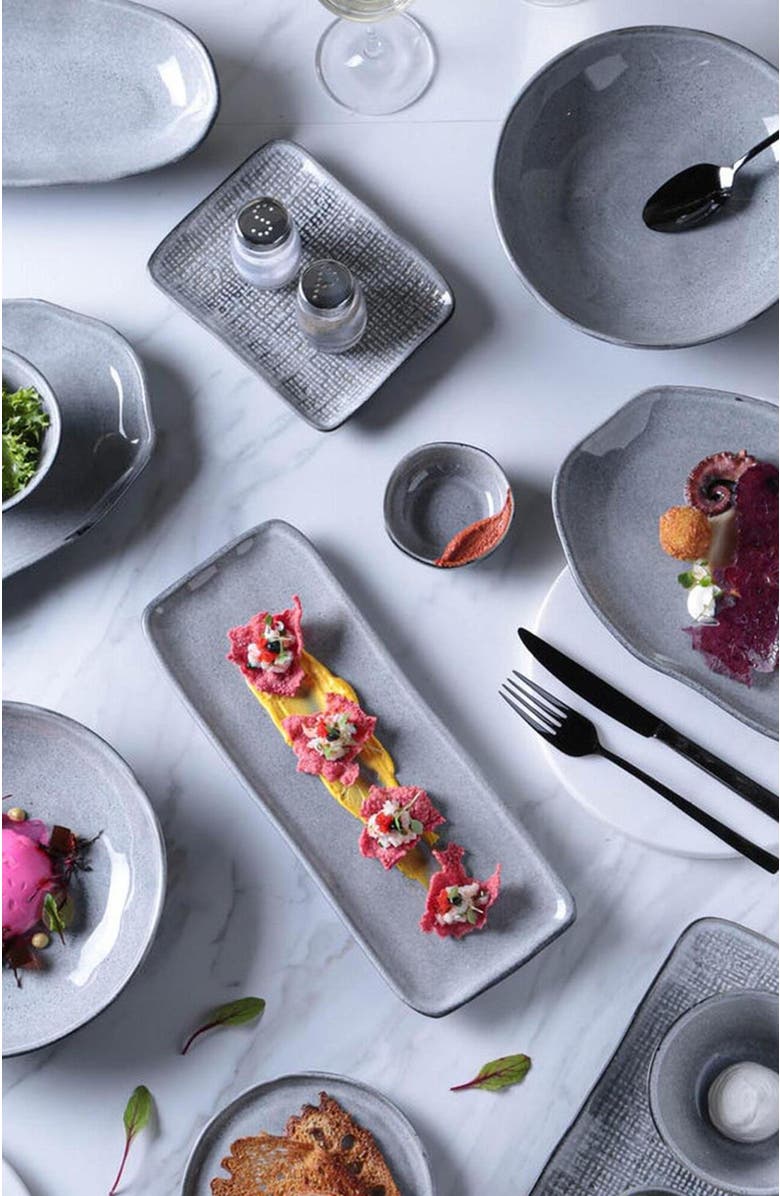 Porto Brasil Pasta Plate Set of 6, Alternate, color, Dust