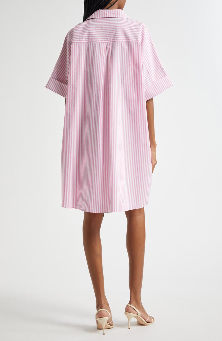 Camilla Salty Splendor Patch Oversize Tunic Shirt, Alternate, color, 