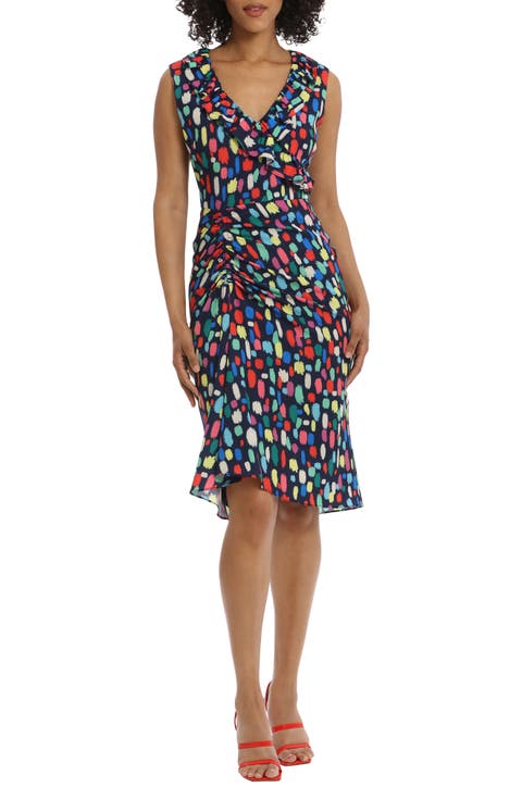 Ruffle Midi Dress