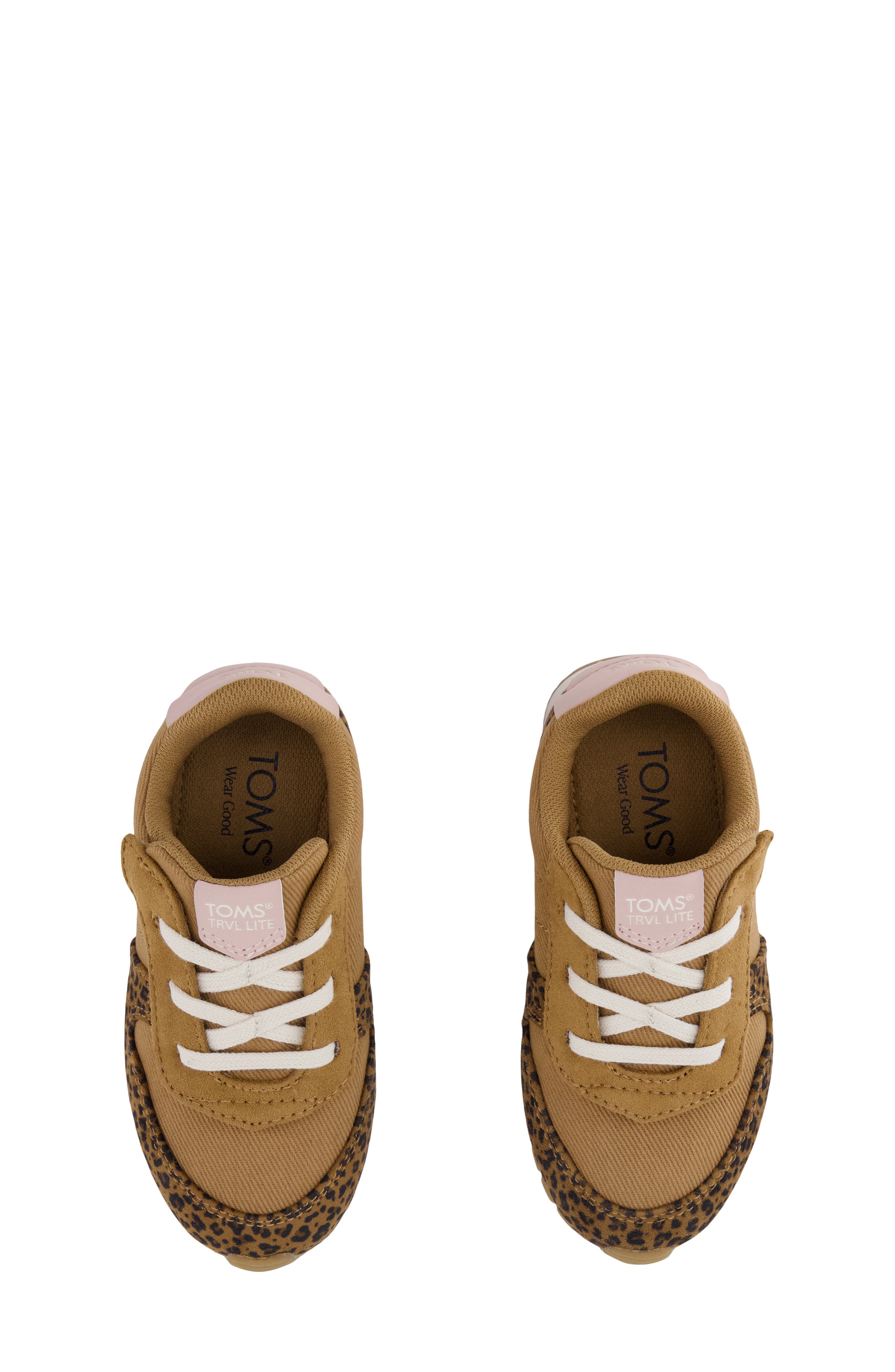 Kids' TRVL Lite Retro Sneaker, Alternate, color, LIGHT BROWN