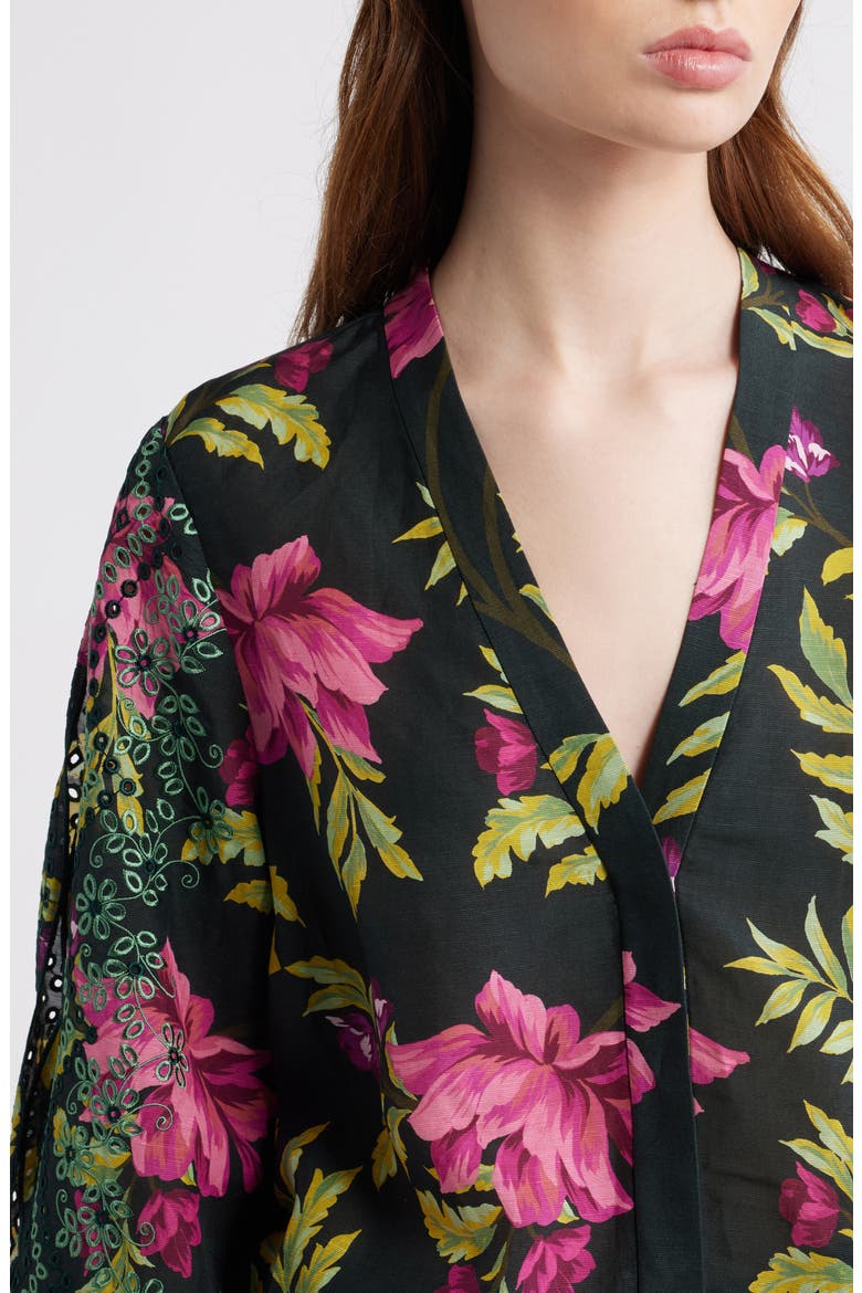 Jennifer Blouse, Alternate, color, BLACK MULTI