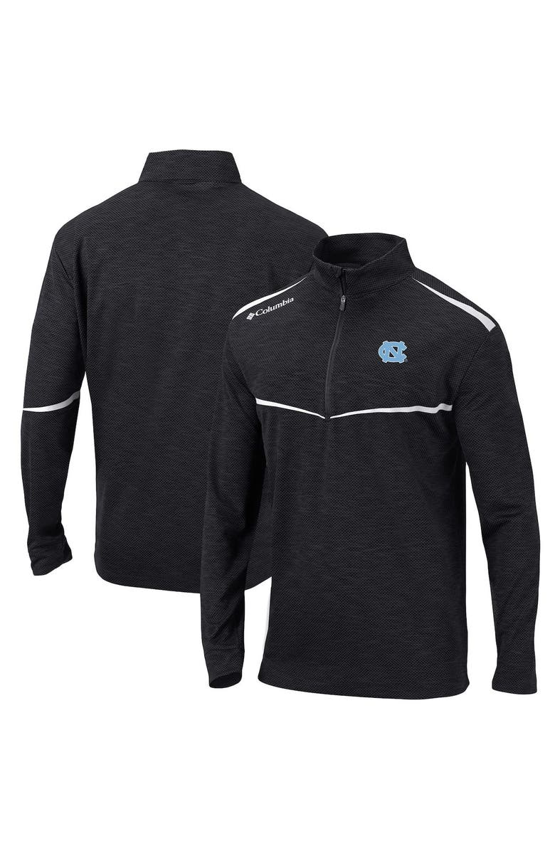 Columbia Men's Columbia Black North Carolina Tar Heels Scorecard Quarter-Zip Jacket, Main, color, 