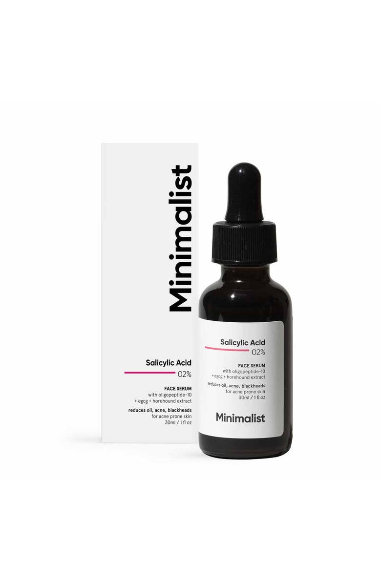 Minimalist Salicylic Acid 02% Face Serum, Main, color, 