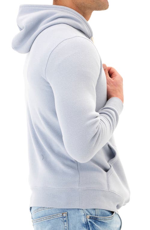 Threads 4 Thought Fleece Pullover Hoodie In Sea Mist