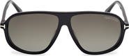 TOM FORD Guillaume 61mm Gradient Pilot Sunglasses
