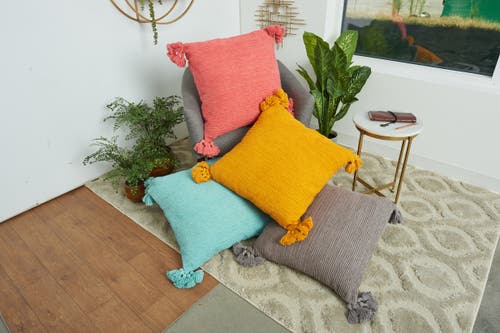 Carol & Frank Newport Decorative Throw Pillow In Pink