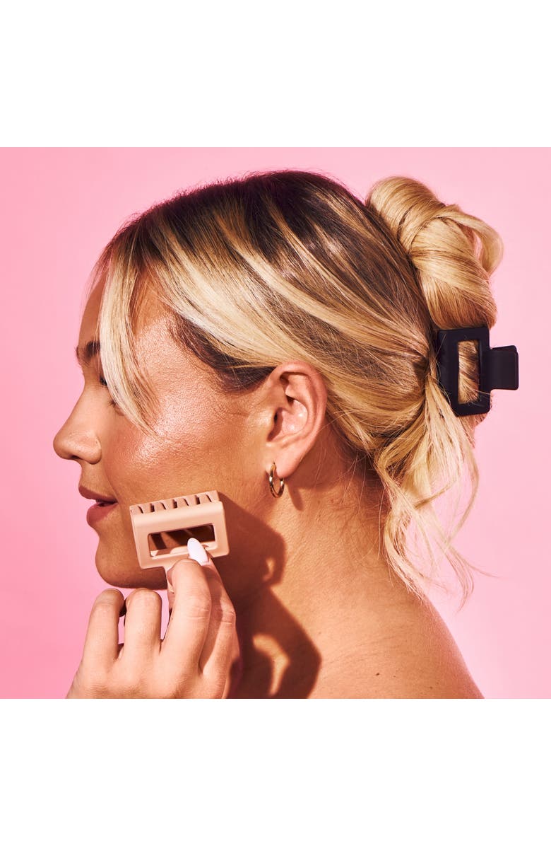 Gimme Beauty Square Claw Clip for Fine Hair Duo, Alternate, color, Brown