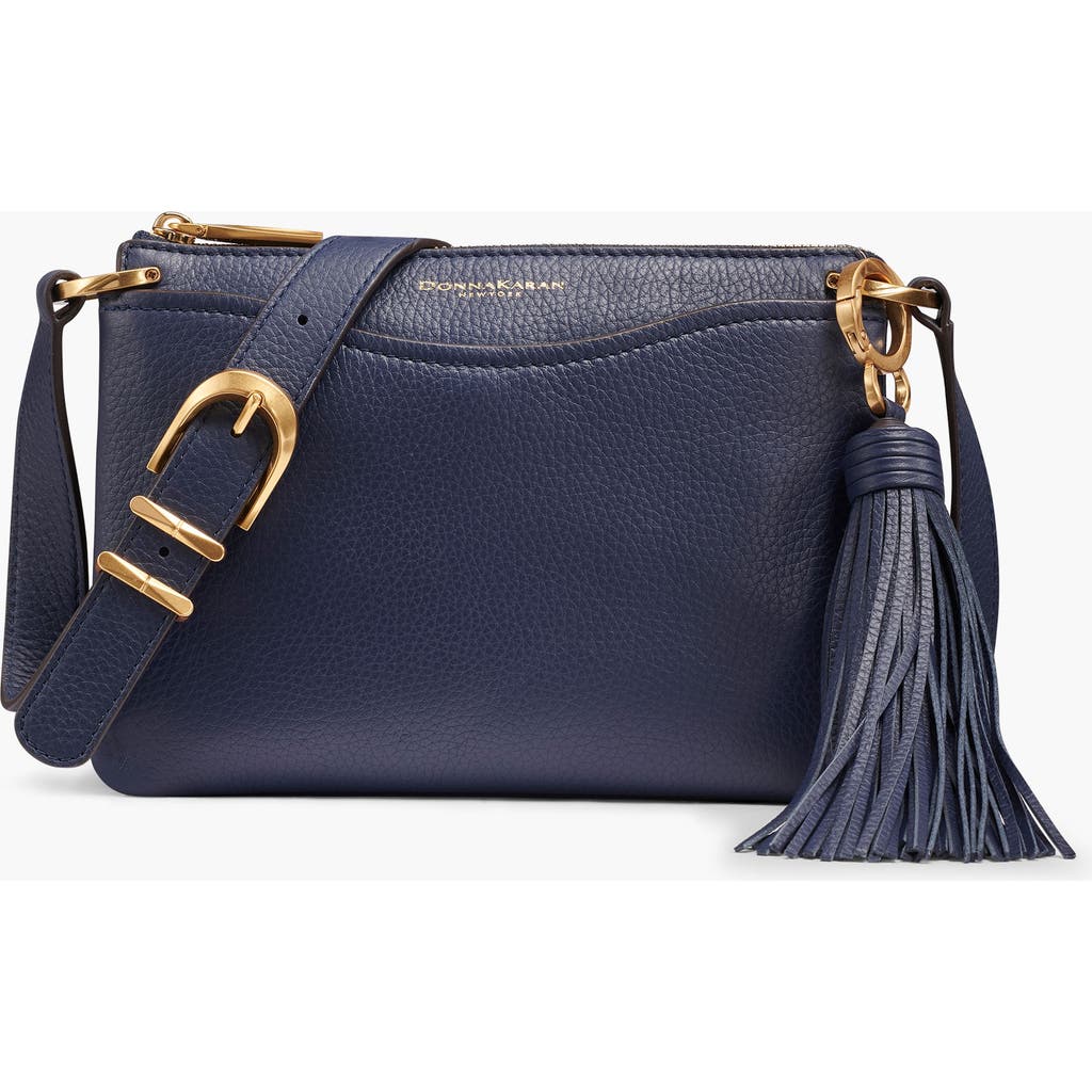 Donna Karan New York Glenwood Crossbody In Blue