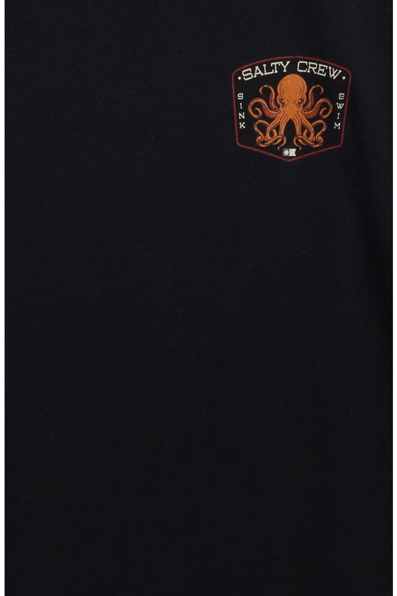 Kids' Tako Club Graphic T-Shirt, Alternate, color, BLACK