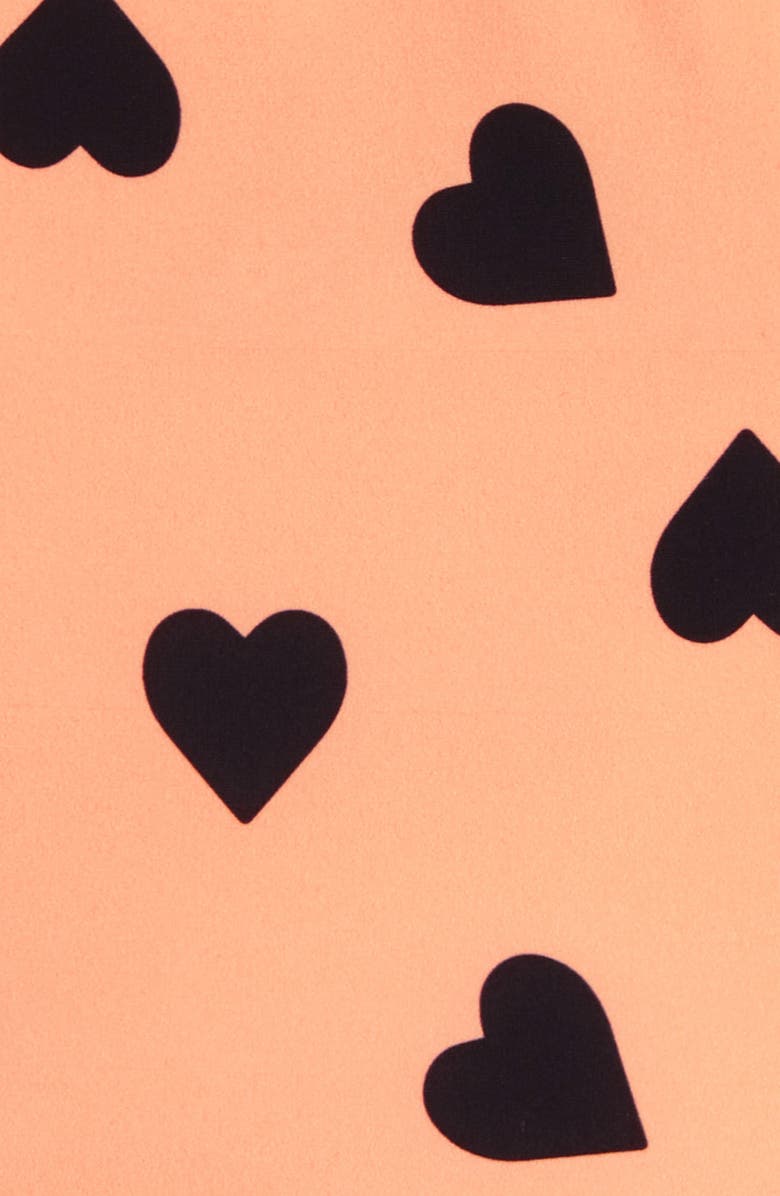 TINY TRIBE Heart Frill Skirted One-Piece Swimsuit, Alternate, color,