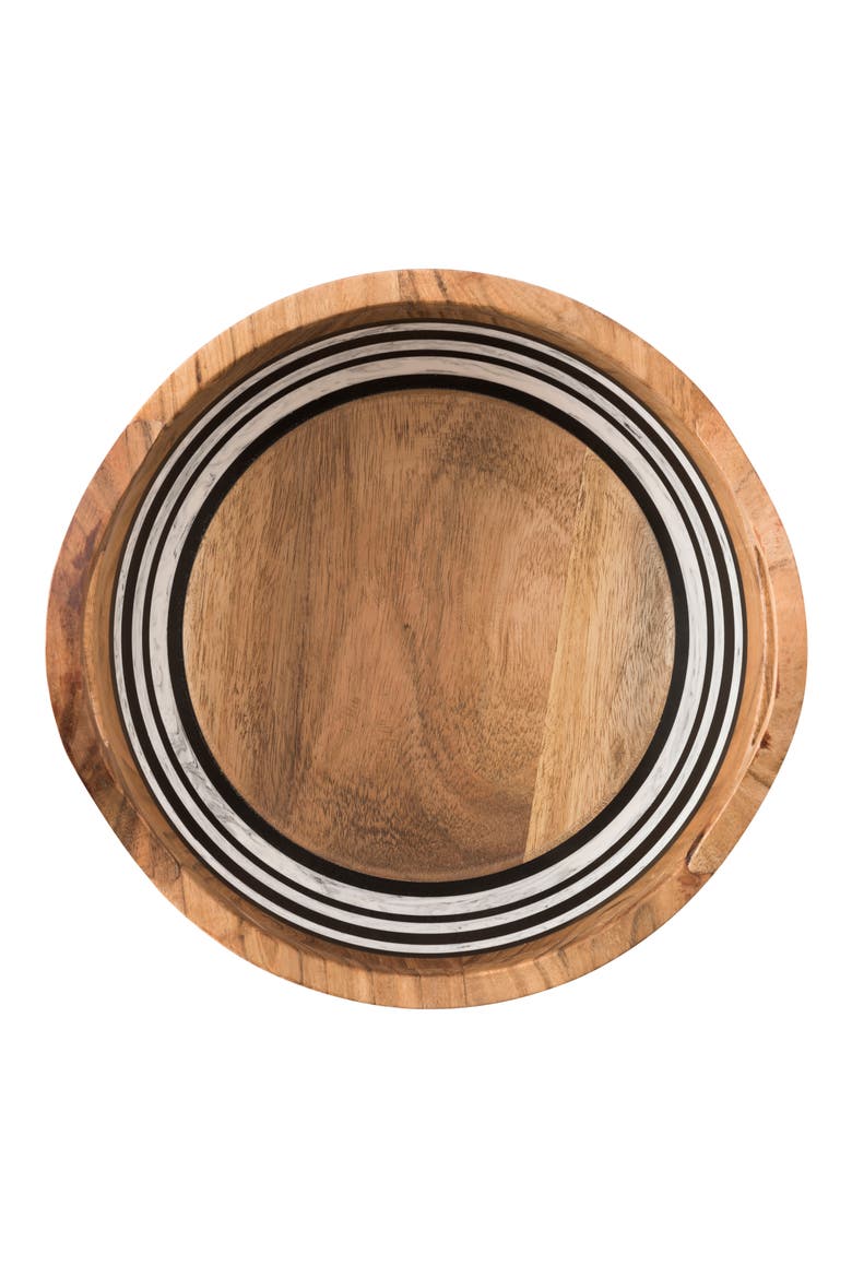Stonewood Stripe Round Serving Bowl, Alternate, color, NATURAL STRIPE