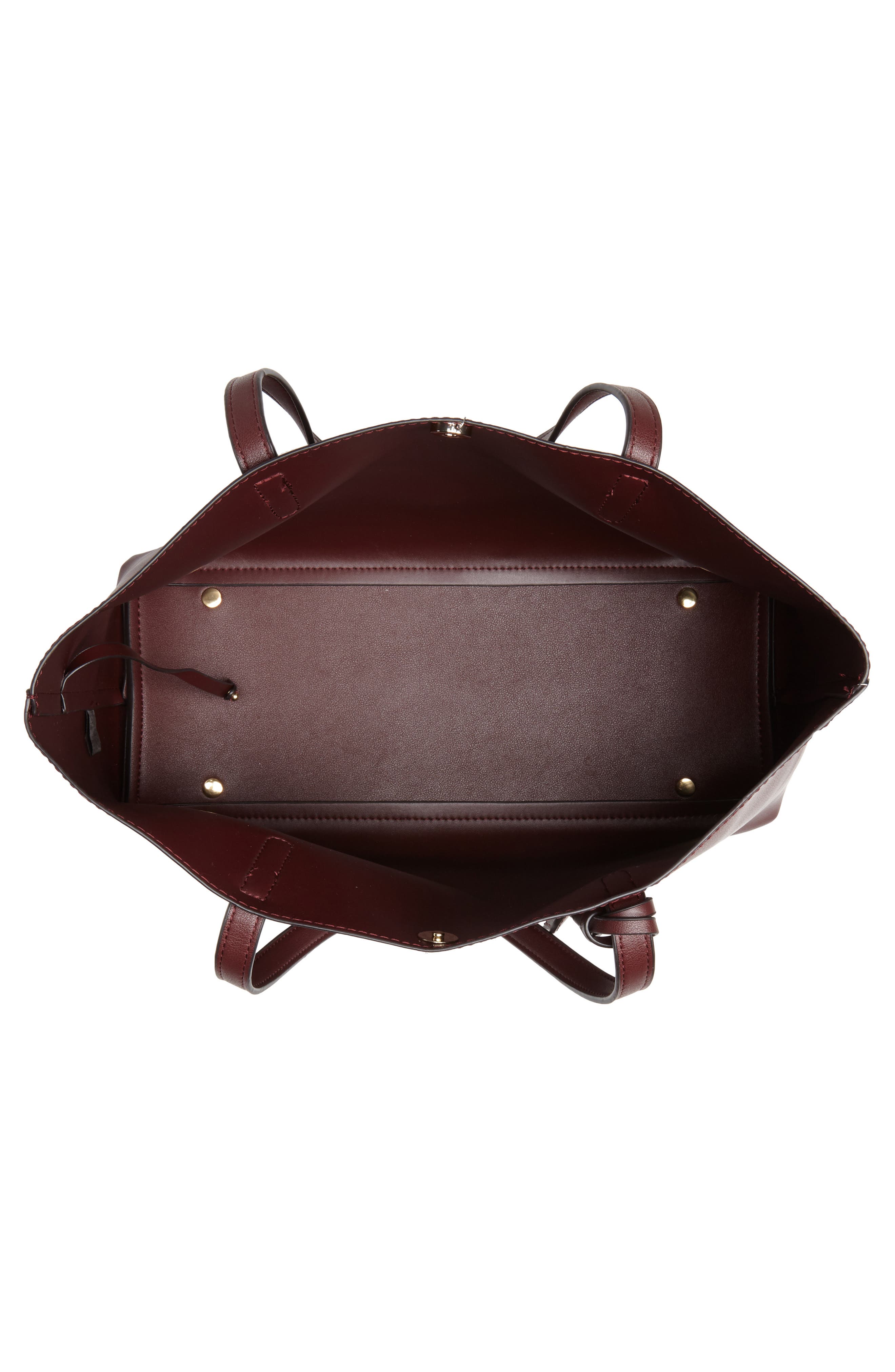 Sole Society Zeda Faux Leather Tote, Alternate, color, 