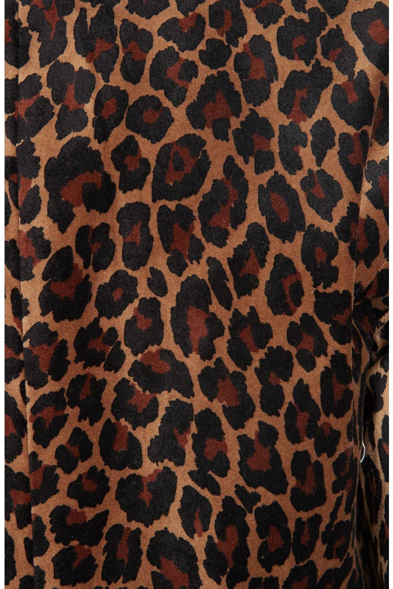 Mercer Marina Leopard Print Jacket, Alternate, color, NATURAL