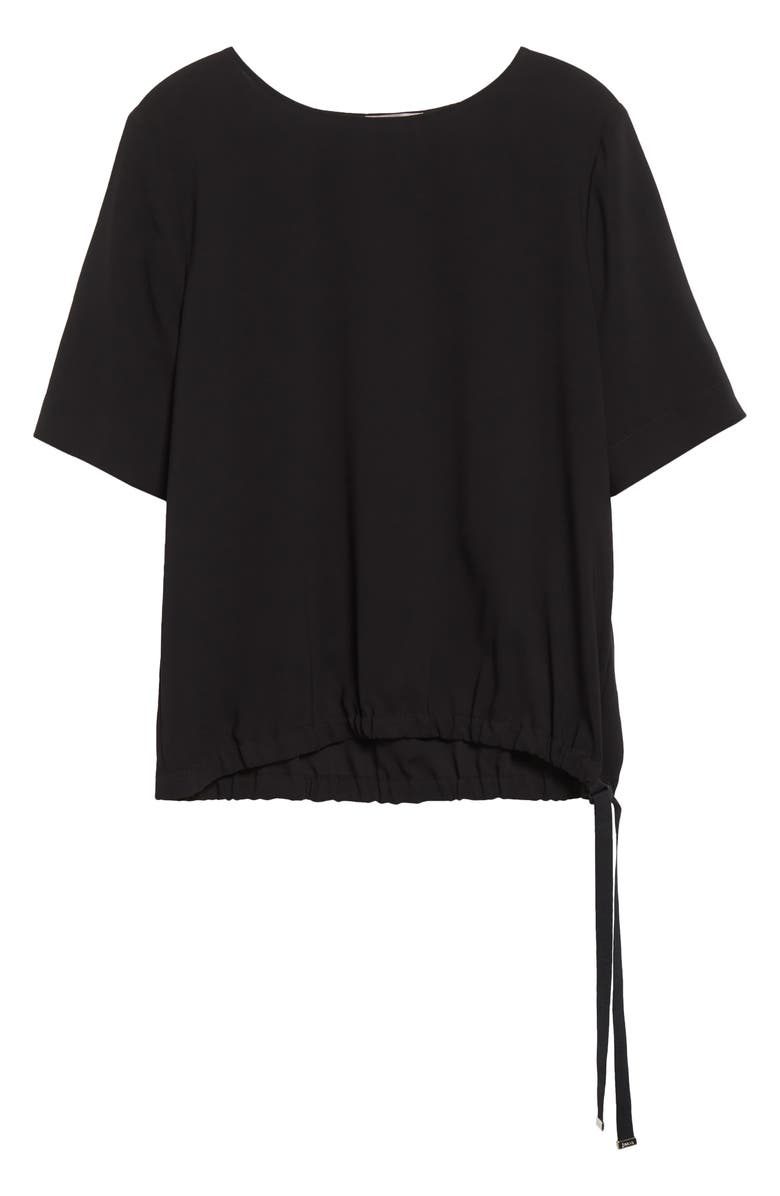 Herno Drawstring Hem T-Shirt, Alternate, color, Nero