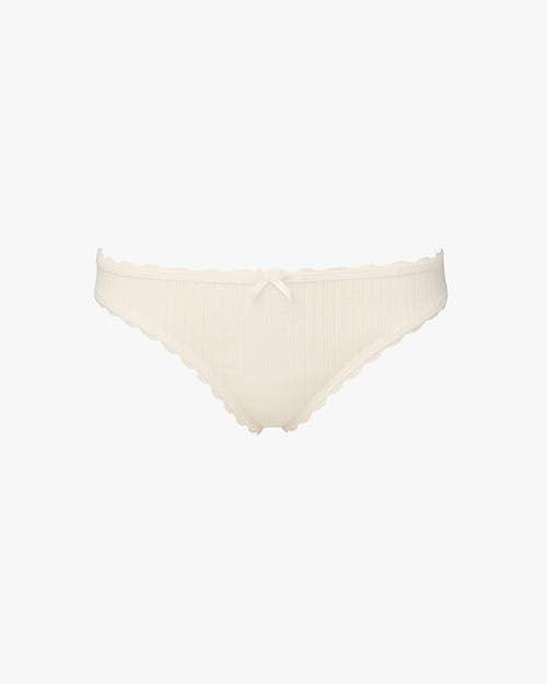 Weworewhat Low Rise Brief In Ivory