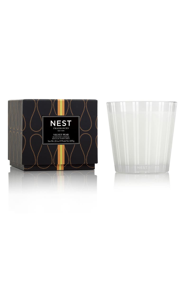 NEST New York Velvet Pear Scented Candle, Alternate, color, 