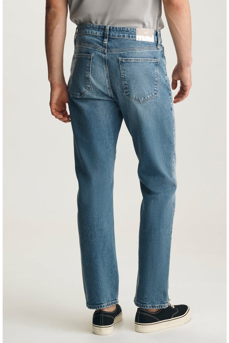 Zach Straight Leg Jeans, Alternate, color, MID BRUSHED CLASSIC