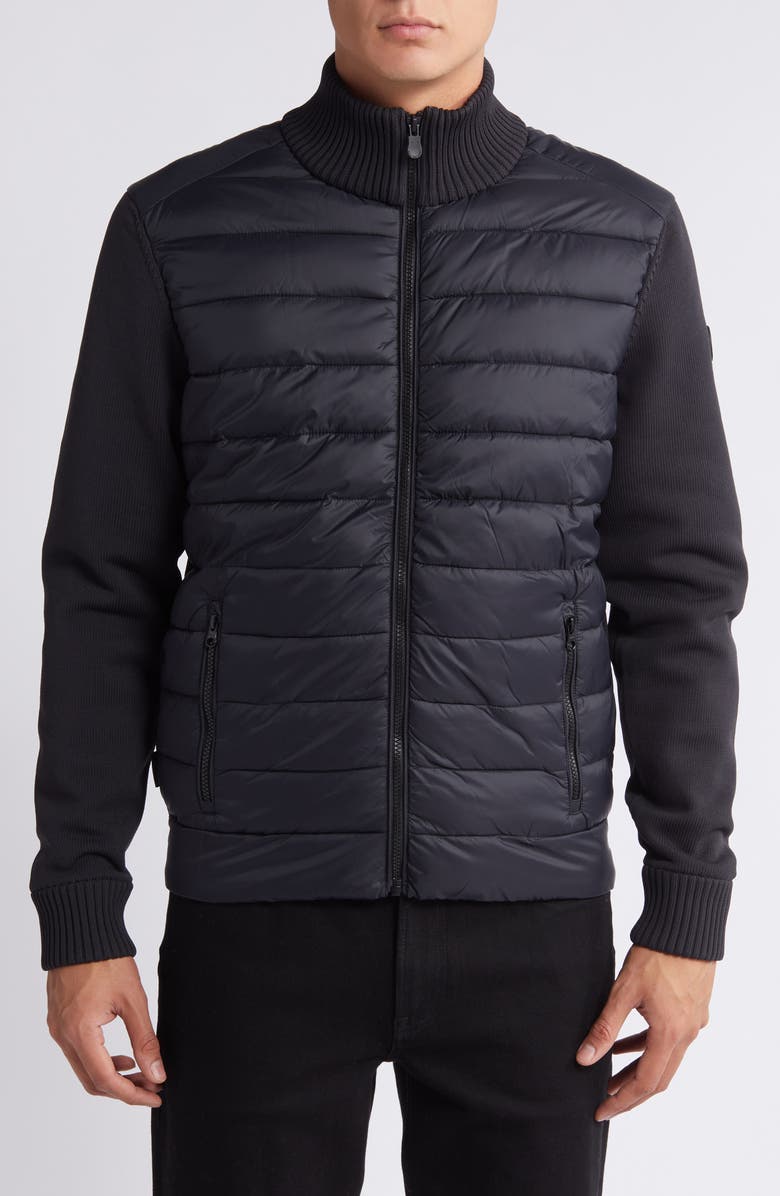 Save The Duck Sedum Mixed Media Hybrid Jacket, Alternate, color, 