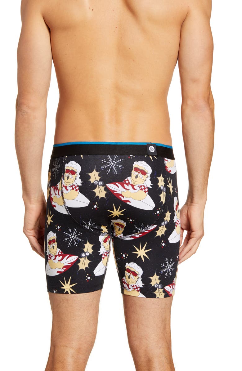 Stance Surfin' Santa Boxer Briefs, Alternate, color, 