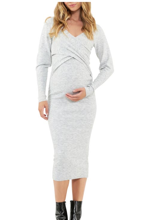 Heidi Nursing Knit Dress