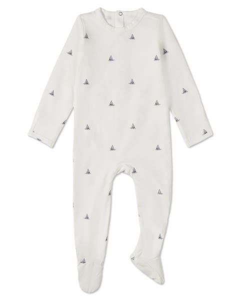 Little Sailboats Rich Footie (Baby)