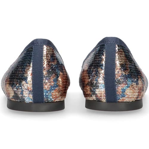 Pretty Ballerinas Round Toe Textile Ballet Flat In Multi