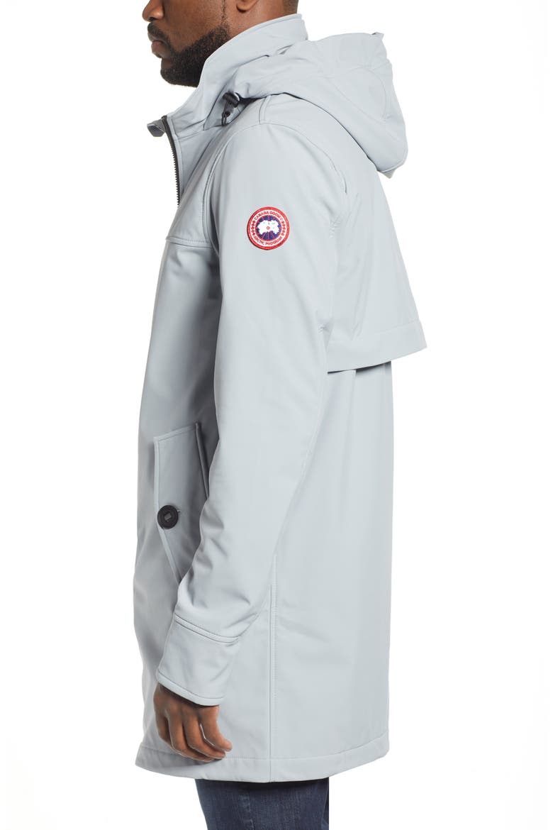 Kent Slim Fit Windproof/Water Resistant Jacket, Alternate, color, FOG