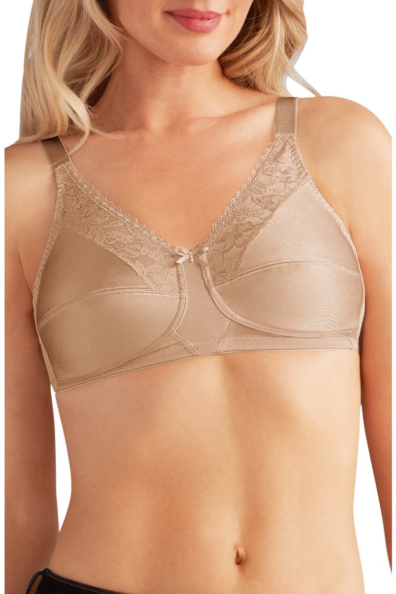 Nancy Lace Soft Cup Bra, Main, color, LIGHT NUDE