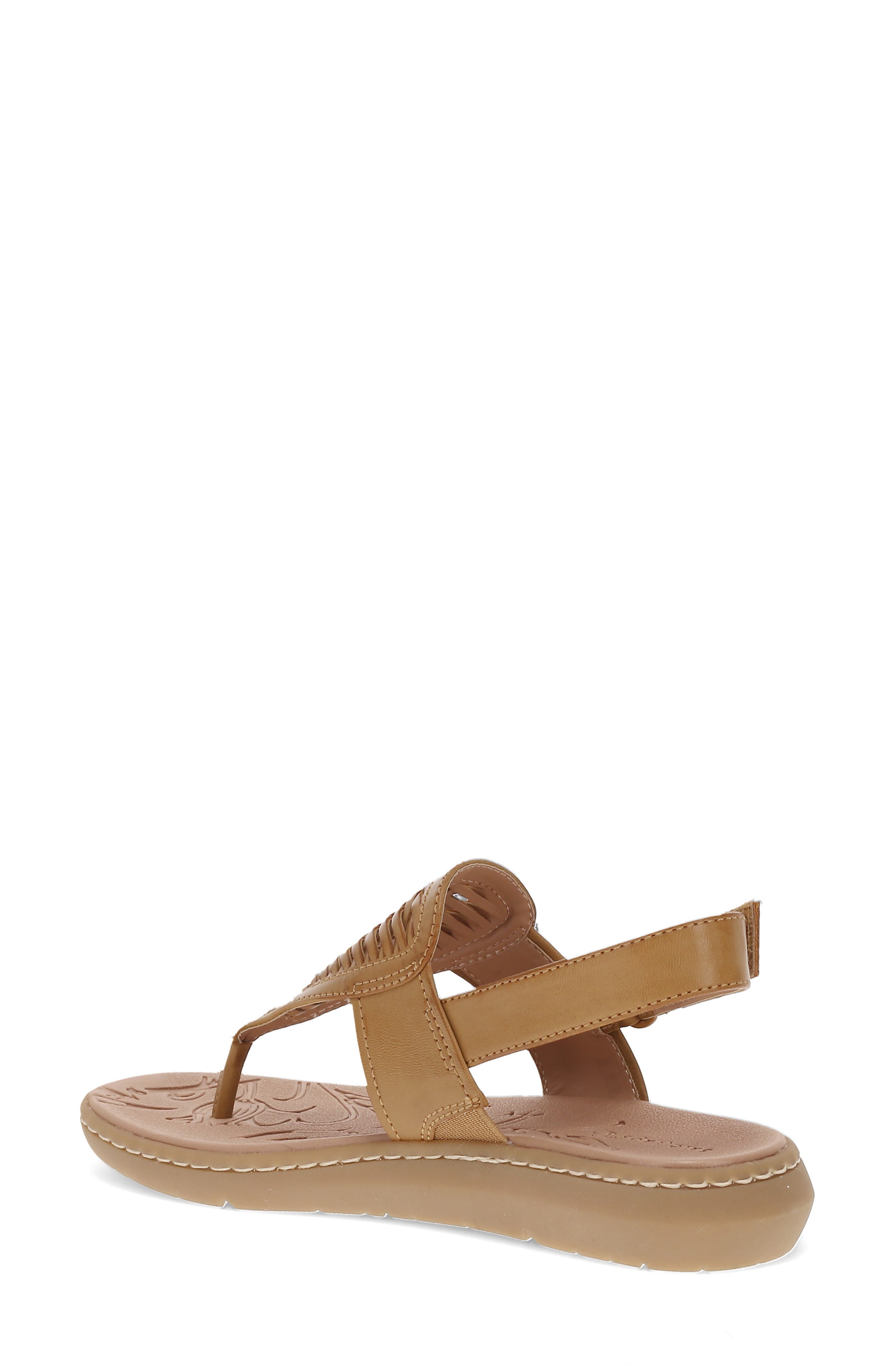 BARETRAPS Quincy T-Strap Sandal, Alternate, color, Caramel