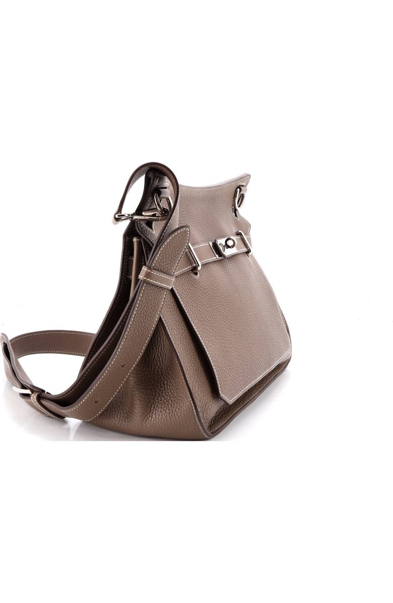 Pre-Owned Hermes Jypsiere Bag Clemence 34, Alternate, color, Etoupe