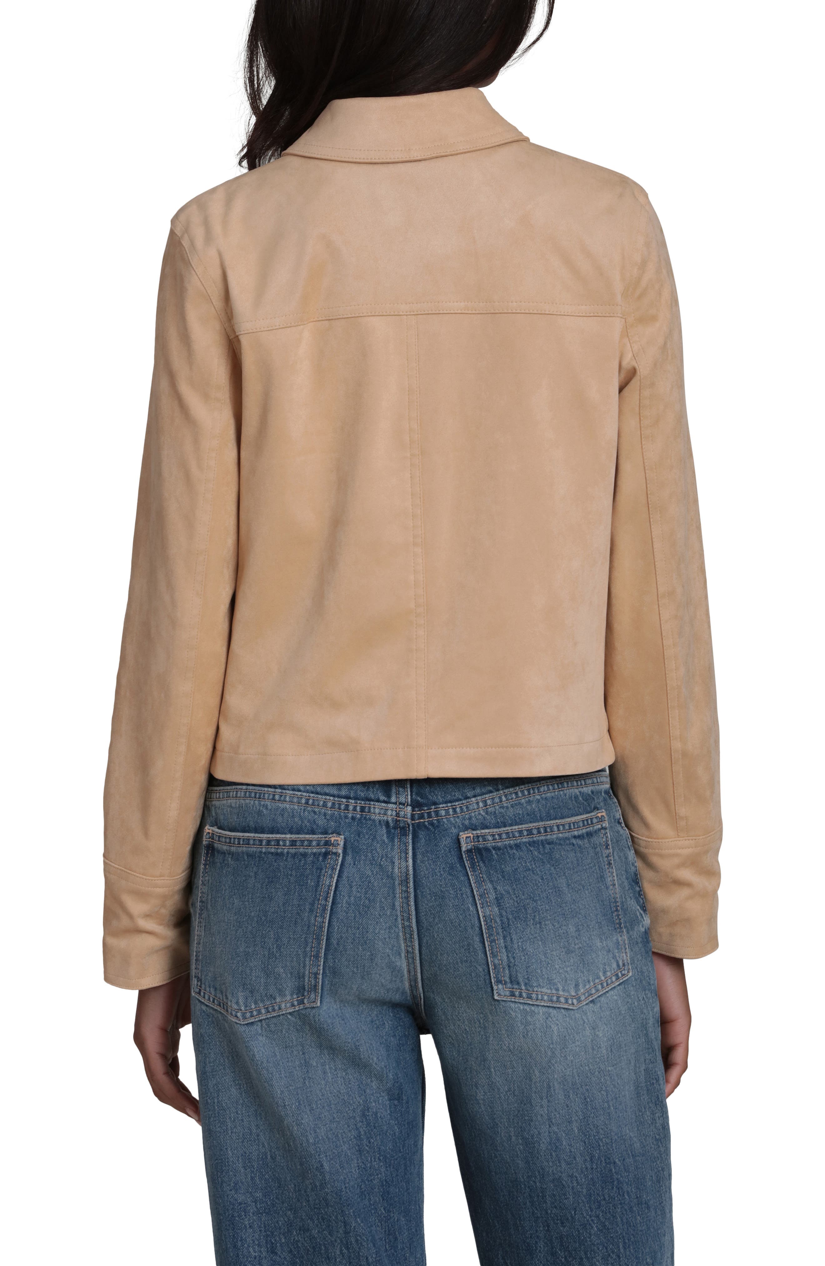 Faux Suede Jacket - image 4