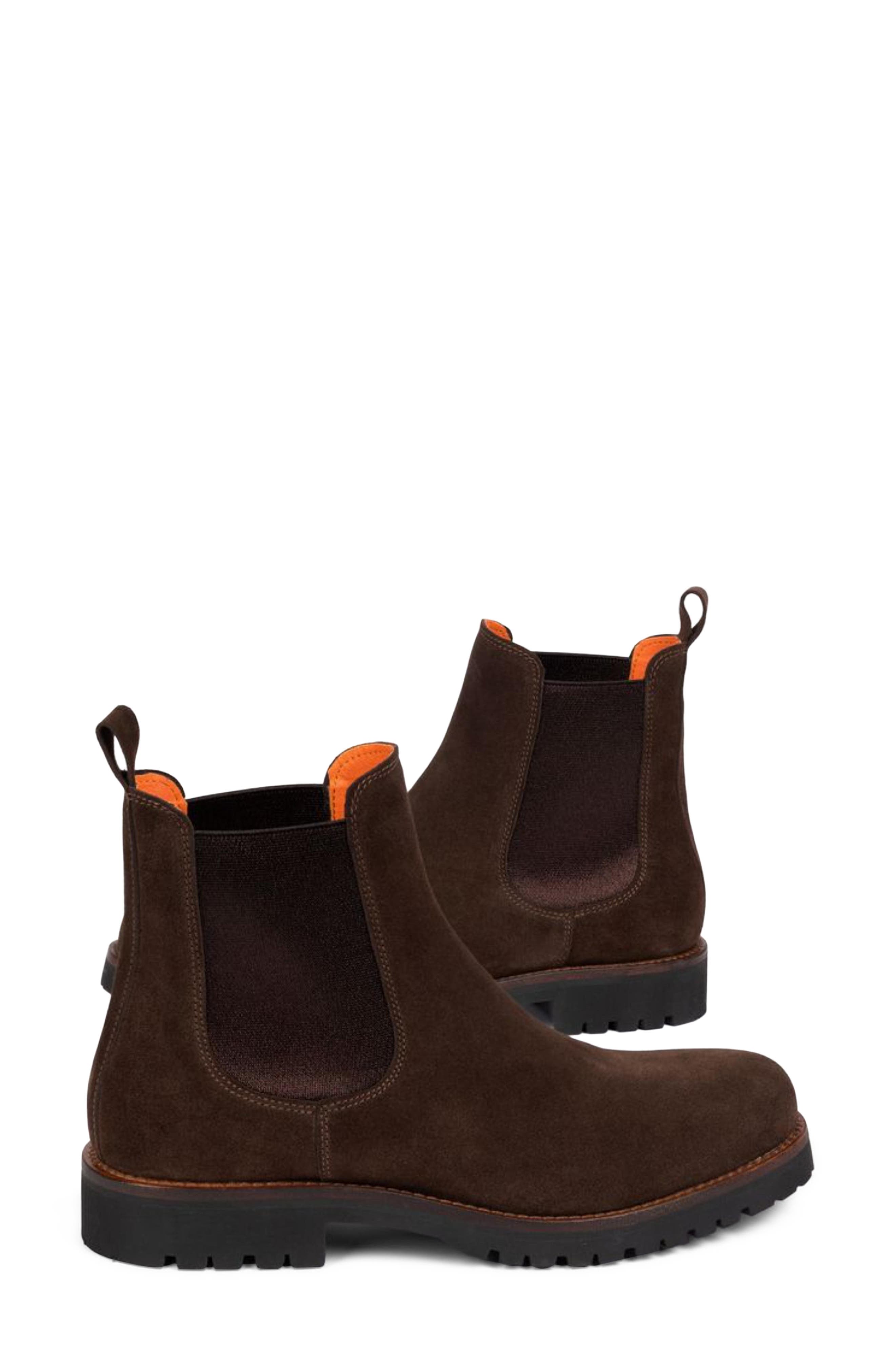 Horatio Leather Chelsea Boot, Alternate, color, BITTER CHOCOLATE