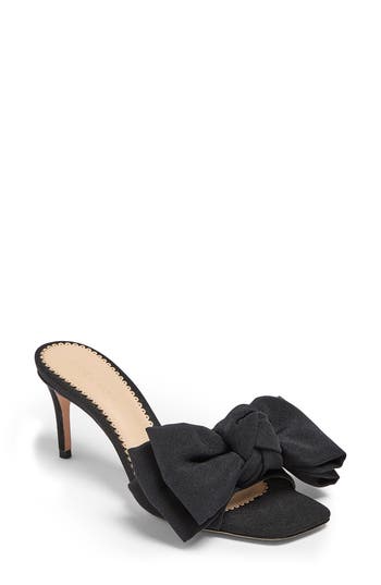 Cinq À Sept Felicity Slide Sandal In Black