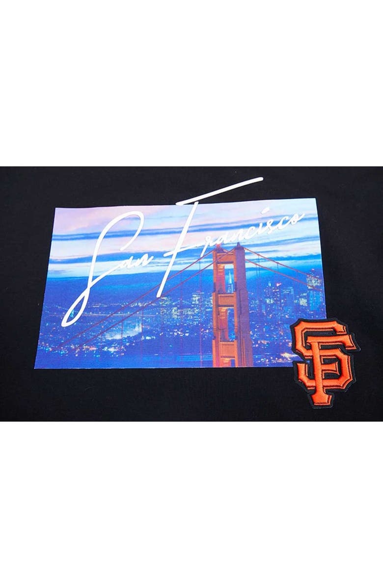 PRO STANDARD Women's Pro Standard Black San Francisco Giants Cityscape Boxy T-Shirt, Alternate, color,