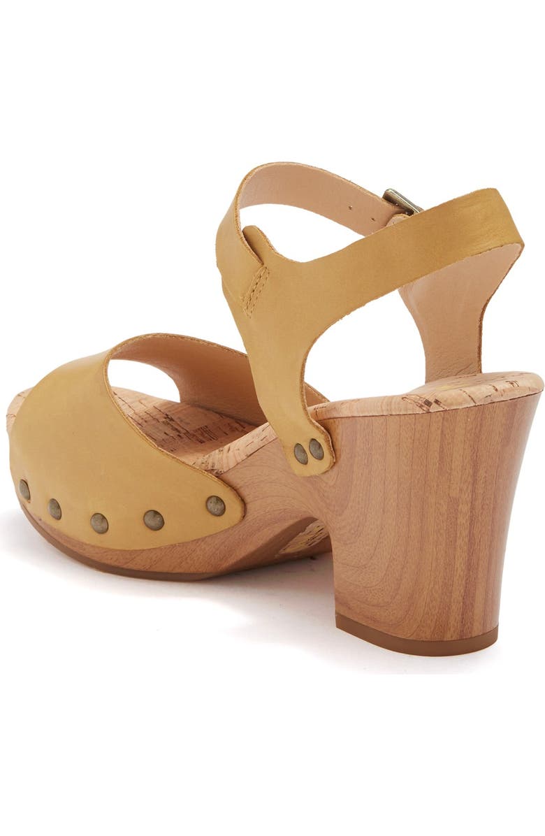 KORKS Brionna Leather Platform Block Heel Sandal, Alternate, color,