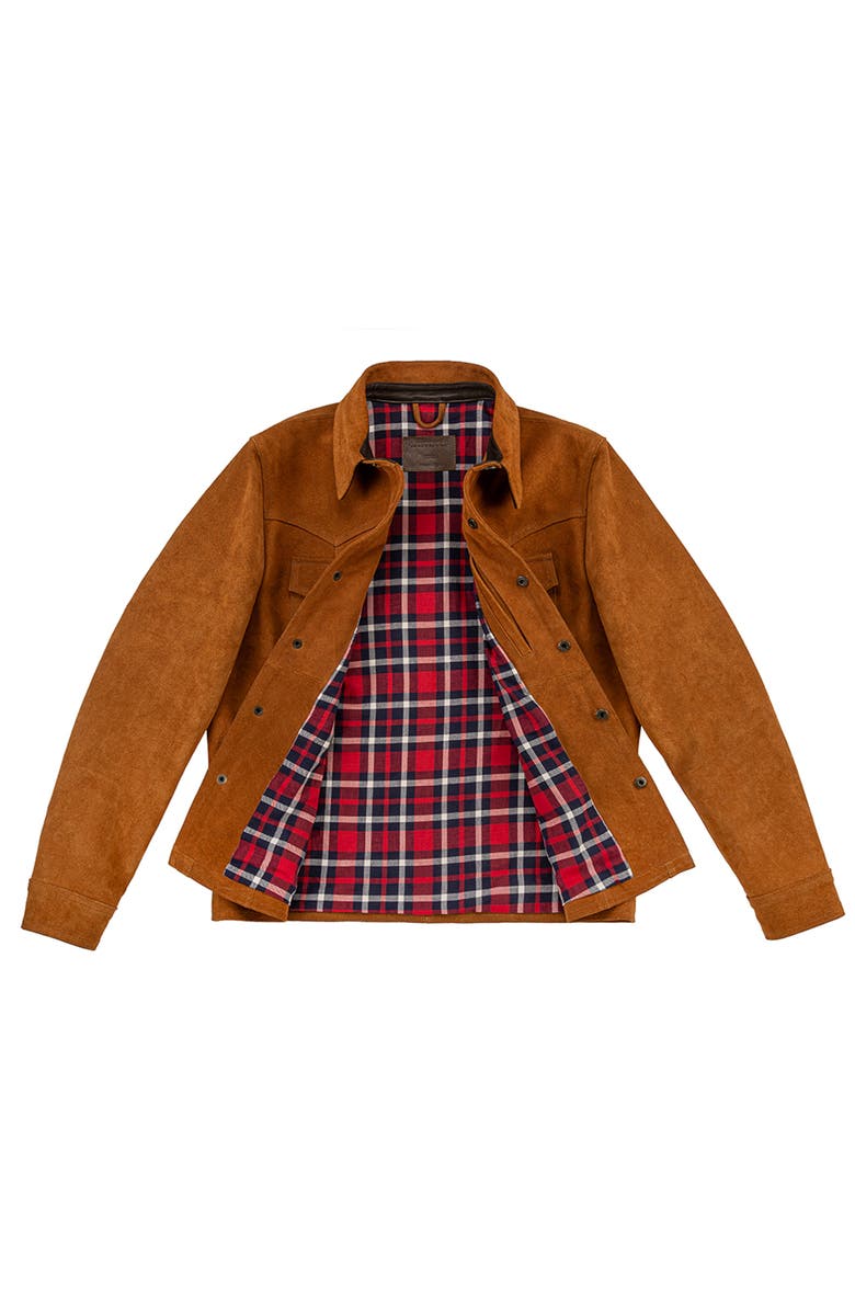 Last Wolf SEQUOIA TRUCKER  JACKET, Alternate, color, Gold