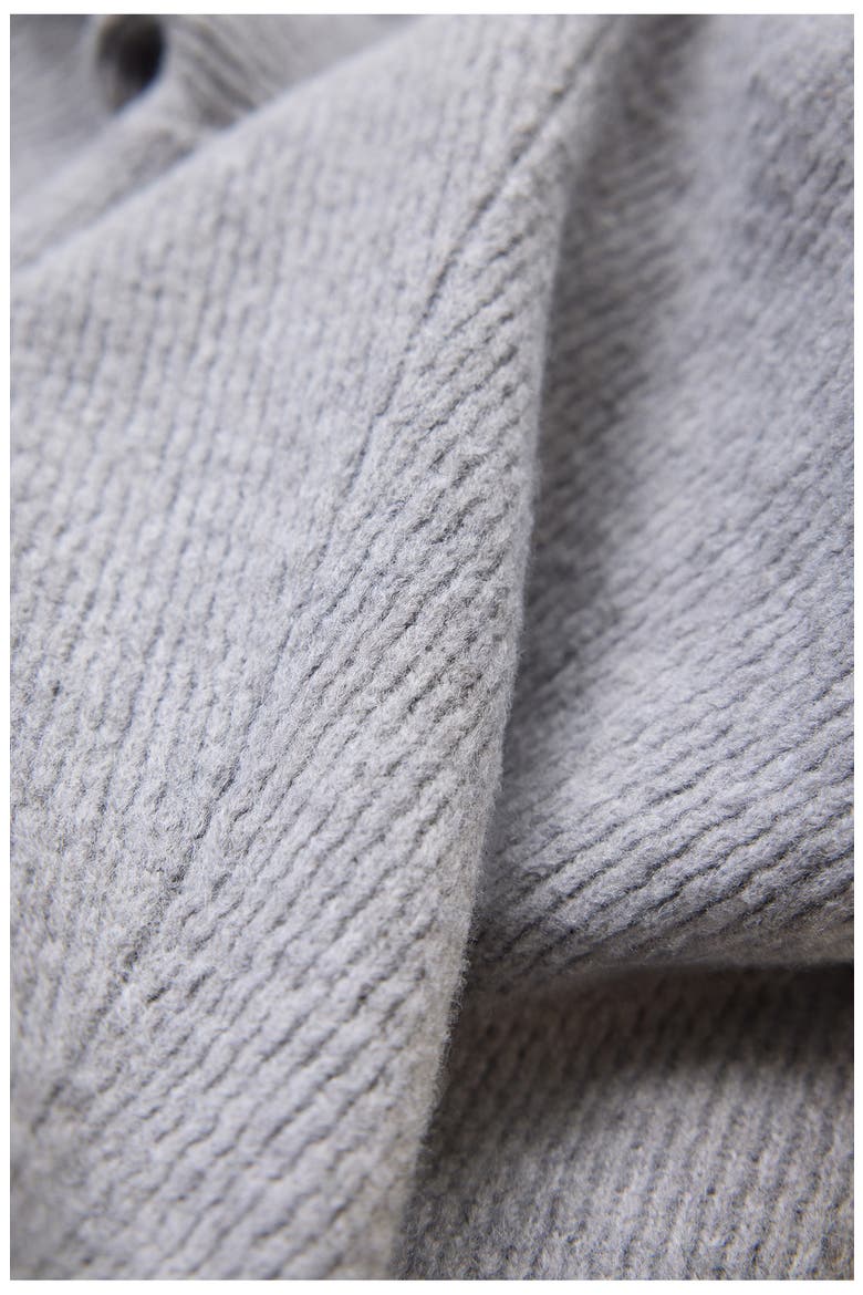 Maternity Turtleneck Long Sleeve Sweater Dress, Alternate, color, GRAY