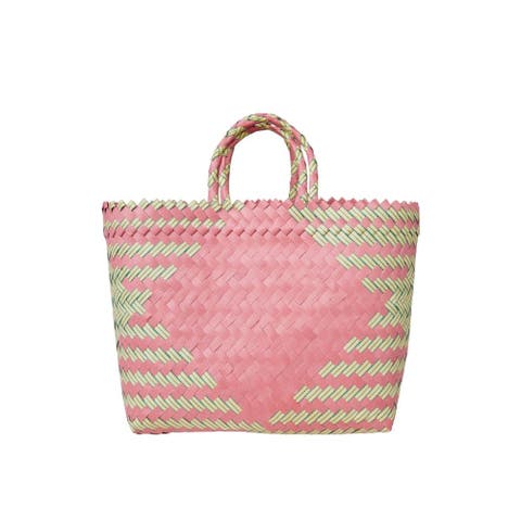 Gabriella Handwoven Tote Recycled Plastic
