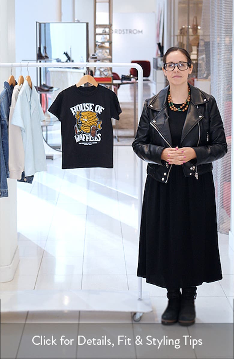 Kids' House of Waffles Graphic T-Shirt, sales video thumbnail